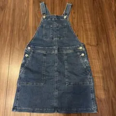 UNIQLO デニム　ジャンバースカート 150