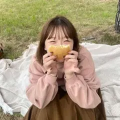 OLUN ロゴ刺繍スウェット