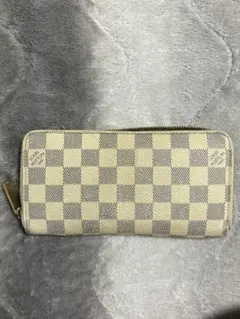 【LOUIS VUITTON 】ダミエアズール ラウンドファスナー 長財布