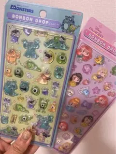 プリンセス、モンスターズインク 2枚セット