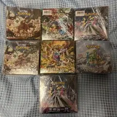 ポケモンカード　7ボックス　まとめ売り　古代の咆哮　クレイバーストなど