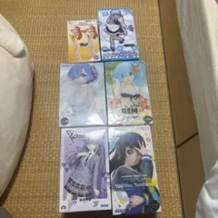 プライズフィギュア　6点セット　まとめ売り　少年誌　人気アニメ