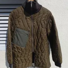 ドイツ軍カーキ キルティング ミリタリージャケット90s