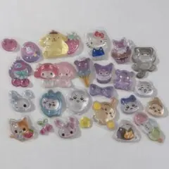 6 ボンボンドロップシール おすそ分け キティ マイメロ クロミ ちいかわ