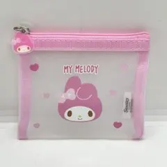 ★韓国限定 マイメロ スクエア メッシュポーチ (小) 2025新作★