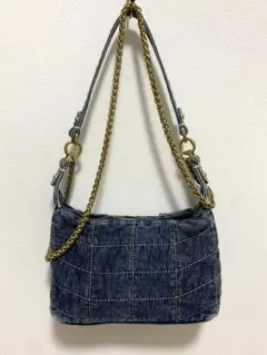 ZARA デニム ショルダーバッグのサムネイル