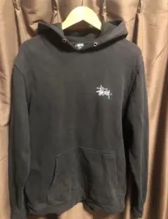 Stussy ブラック パーカー Lサイズ