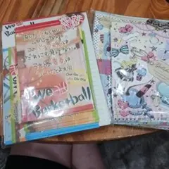 平成レトロレターセット2セット 部活バスケットボール