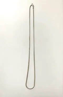 イタリア製　丸スネークチェーン ネックレス