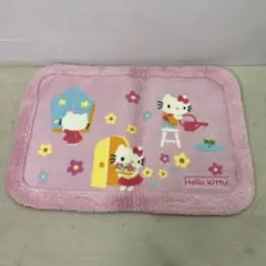 【未使用★2006年製】ハローキティ　マット　バスマット　ピンク　サンリオ