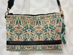 ANNA SUI ショルダーバッグ 多色花柄