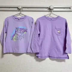 西松屋　トップス　長袖　100cm 2点セット　まとめ売り　女の子　キッズ