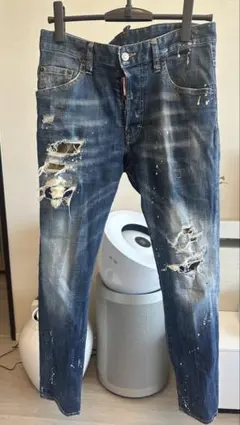 DSQUARED2ダメージデニム スリムフィット