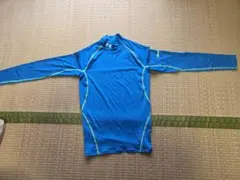 Under Armour 青 長袖 アンダーシャツ