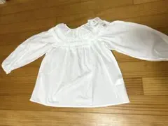 サマンサモスモス　sm2 前後どちらでも着れる 胸元フリルブラウス