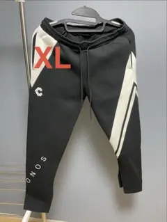 KN〜スピード配送〜様専用　クロノス XL ジョガーパンツ ブラック/ホワイト