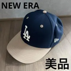 【美品】ニューエラ　ロサンゼルスドジャース　ベースボールキャップ　7 1/4