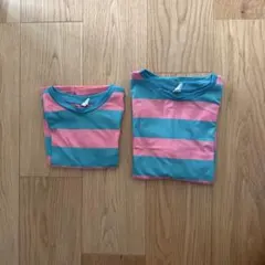 おそろい　ボーダーTシャツ
