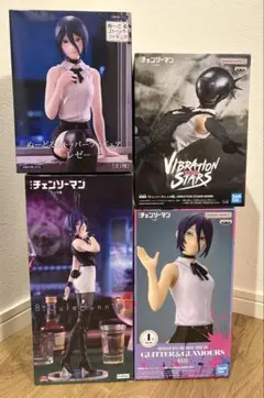 劇場版チェンソーマン レゼ篇　プライズフィギュア まとめ売り　4点セット