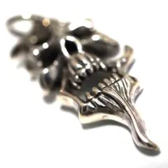 ネックレス シルバー ペンダントトップ 925 スカル 髑髏 亡霊 プレゼント