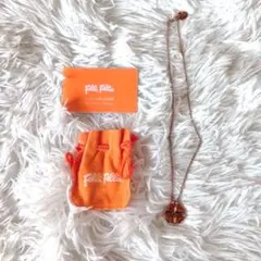 フォリフォリ 2WAYネックレス金 クローバー磁石ハート4連ペンダント/ゴールド