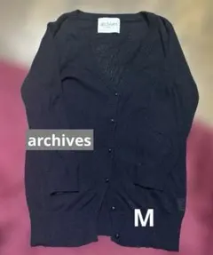archives Vネック　カーディガン 7分袖のサムネイル