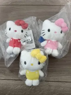 ハローキティカラフルマスコットVer. 3種類セット