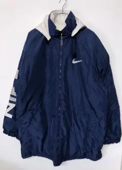 old NIKE 90s ストリート古着 ビッグスウォッシュ ベンチコート