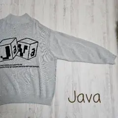 Java ハイネック ハーフジップ ニットのサムネイル