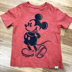 babyGAP ミッキーマウス Tシャツ 赤 5歳 110㎝