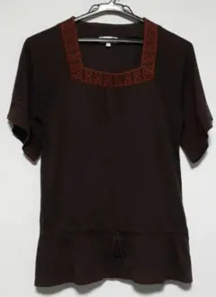 marie claire bis ブラウン Tシャツ Lサイズのサムネイル