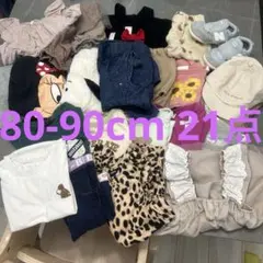 ベビー服 まとめ売り 80-90cm 21点　ほとんど夏物のサムネイル