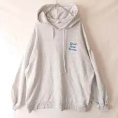 イング フード付き スウェットパーカー ユニセックス オーバーサイズ