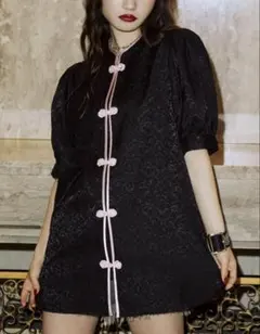 【即日発送】jouetie/ボリュームスリーブチャイナシャツ