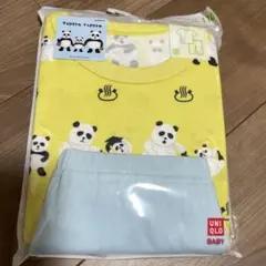 ユニクロ　パンダ銭湯　半袖パジャマ　110
