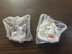 サンリオキャラクターズ　パッケージチャーム クロミ　ポチャッコ