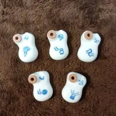 【匿名配送】 崎陽軒ひょうちゃん5個セット ノベルティ醤油差し【送料無料】のサムネイル