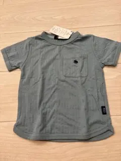新品タグ付き POLO Tシャツ 110cm サックスのサムネイル