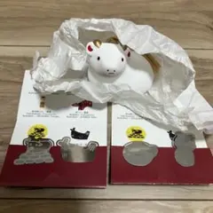 無印良品 福缶 2021 日本の縁起物 素焼なごみ土鈴 牛 縁起物ブックマークのサムネイル
