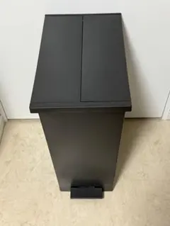 45L ペダル式 ｜ KEYUCA 両開きダストボックス LL ブラック ケユカ