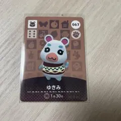 amiiboカード あつ森 ゆきみ 匿名配送