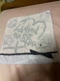 最安値美品送料無料LANVINランバン花柄タオルとストライプタオルセットギフト