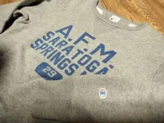復刻ランタグ Champion スウェット 両V ランナーズタグ　Mサイズ