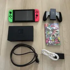 【美品】Nintendo Switch 本体スプラトゥーン2同梱版 エディション