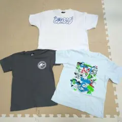 UNIQLO、グラゾス、ジュラシックワールド 130cm Tシャツ3枚まとめ売り