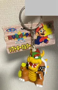 【新品】マリオパーティ ソフトキーホルダー クッパ&ドンキーコング 2個セット