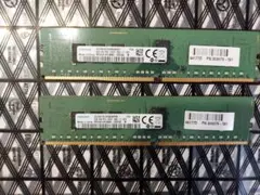 DDR4 8gbメモ 3枚 周波数不揃い - メルカリ