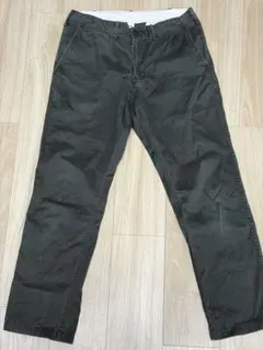 UNIQLO ヴィンテージレギュラーフィットチノ 79cm オリーブ