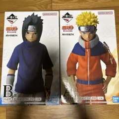 一番くじ NARUTO 中忍試験編 A賞 ナルト B賞 サスケ 2体セット