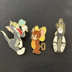 トムとジェリー ピンズ ピンバッジ 新品未使用 3個セット